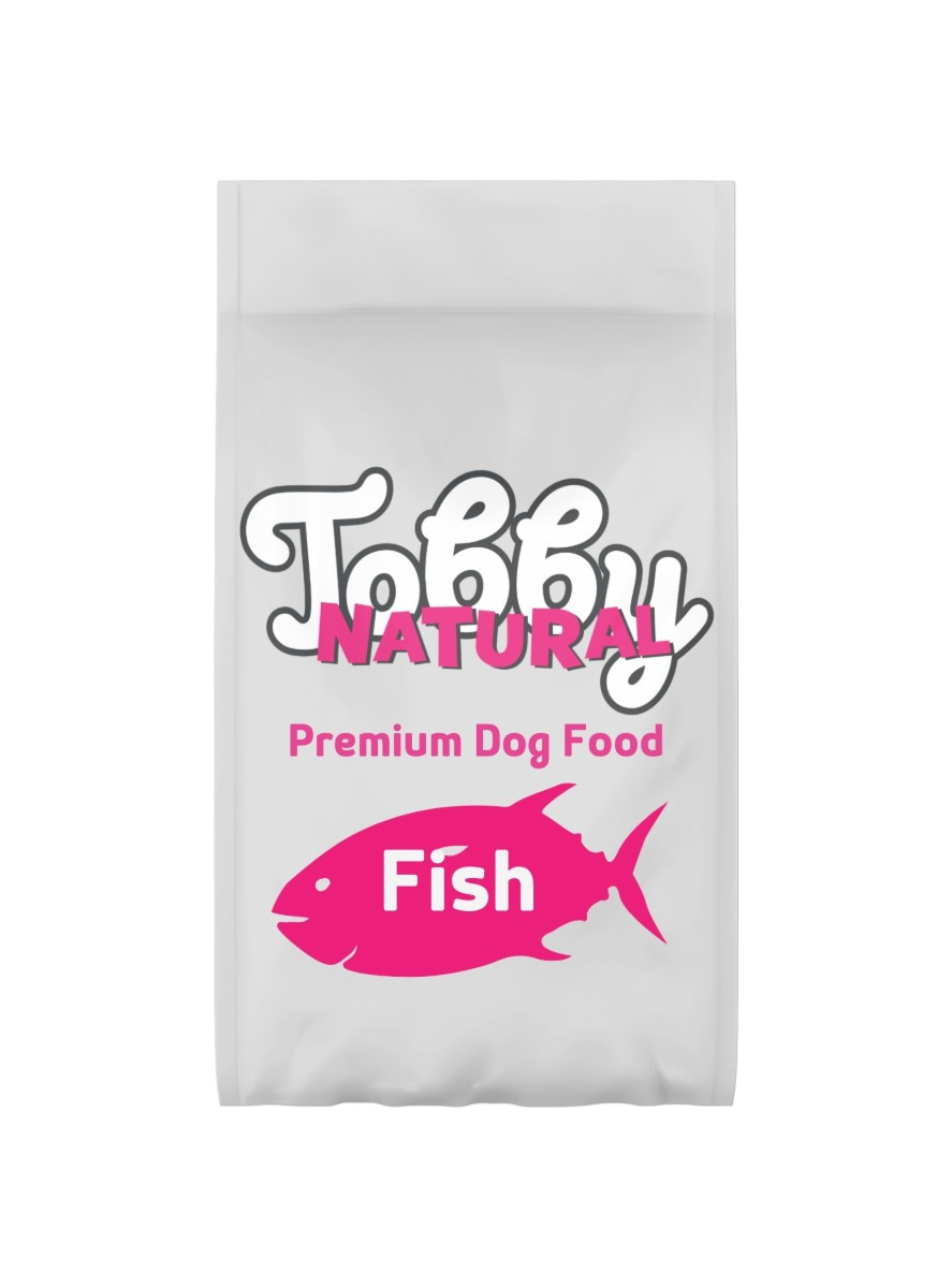 Tobby Natural Dog Fish - 14kg