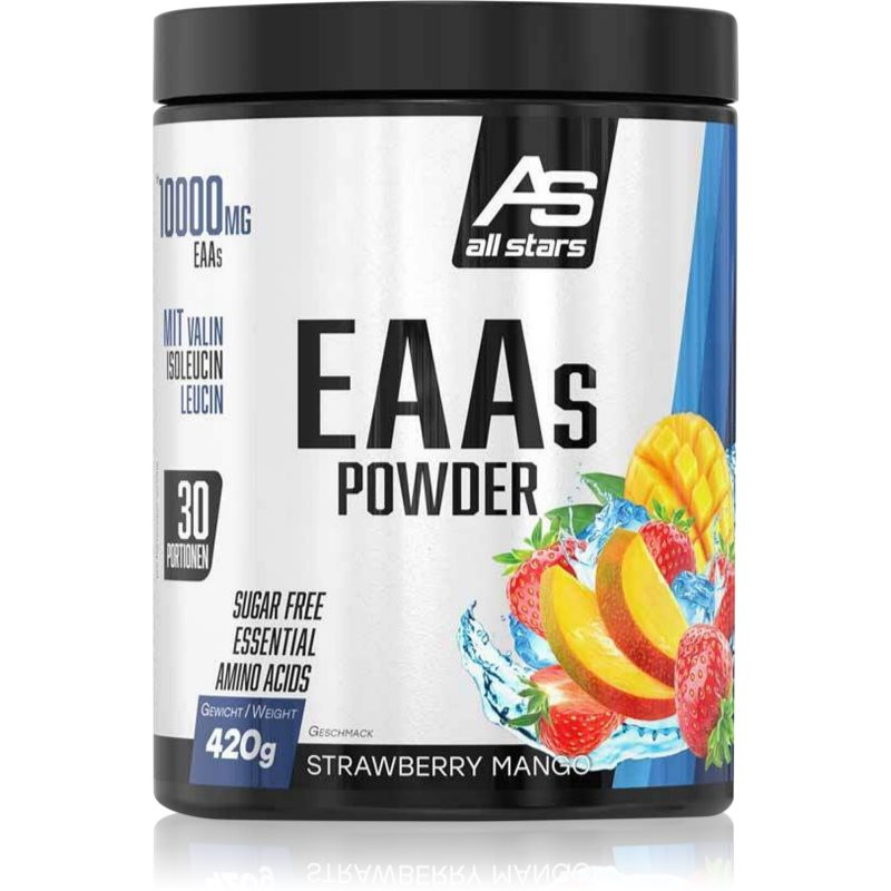 All Stars EAAs Powder komplex aminokyselin bez cukru příchuť Strawberry Mango 420 g