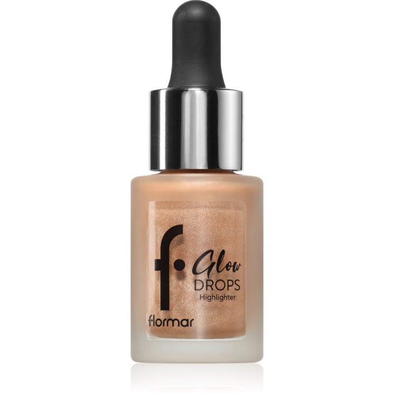 flormar Glow Drops Lip Tattoo tekutý rozjasňovač odstín 001 Moon Glow 14 ml