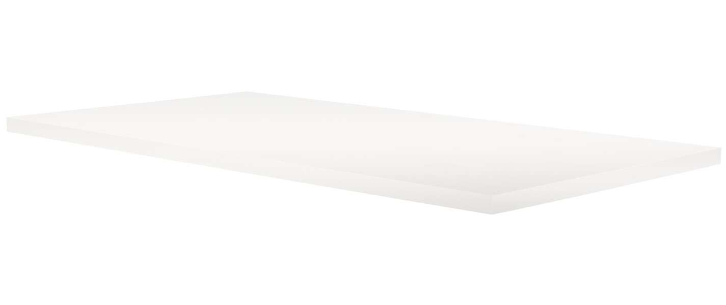 Fomei stolní deska 160 x 85 x 3,8 cm premium matt bílá
