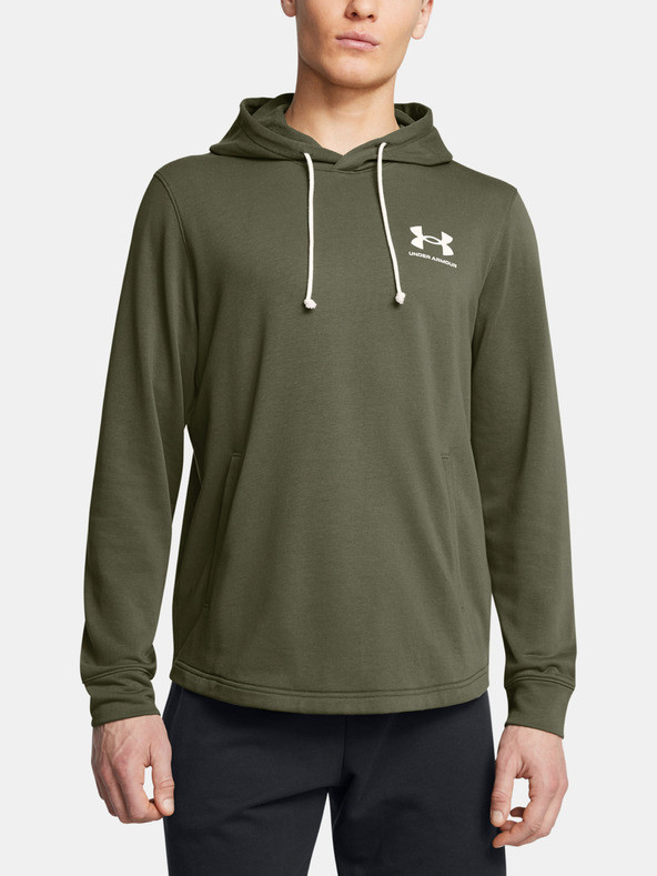 Under Armour UA Rival Terry LC HD Mikina Zelená