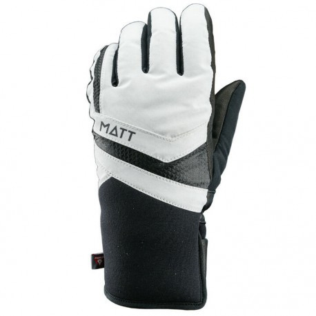 Matt Marbore Gloves Lady 3317 BC bílá/černá dámské voděodolné prstové rukavice S