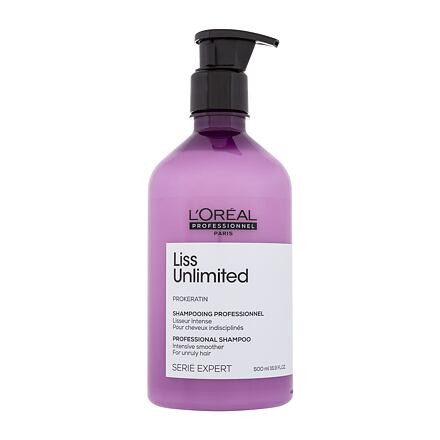 L'Oréal Professionnel Liss Unlimited Professional Shampoo šampon pro uhlazení nepoddajných vlasů 500 ml pro ženy