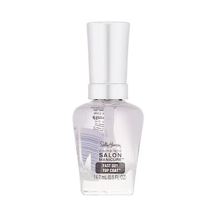 Sally Hansen Complete Salon Manicure Fast Dry Top Coat rychleschnoucí vrchní lak na nehty 14.7 ml odstín transparentní