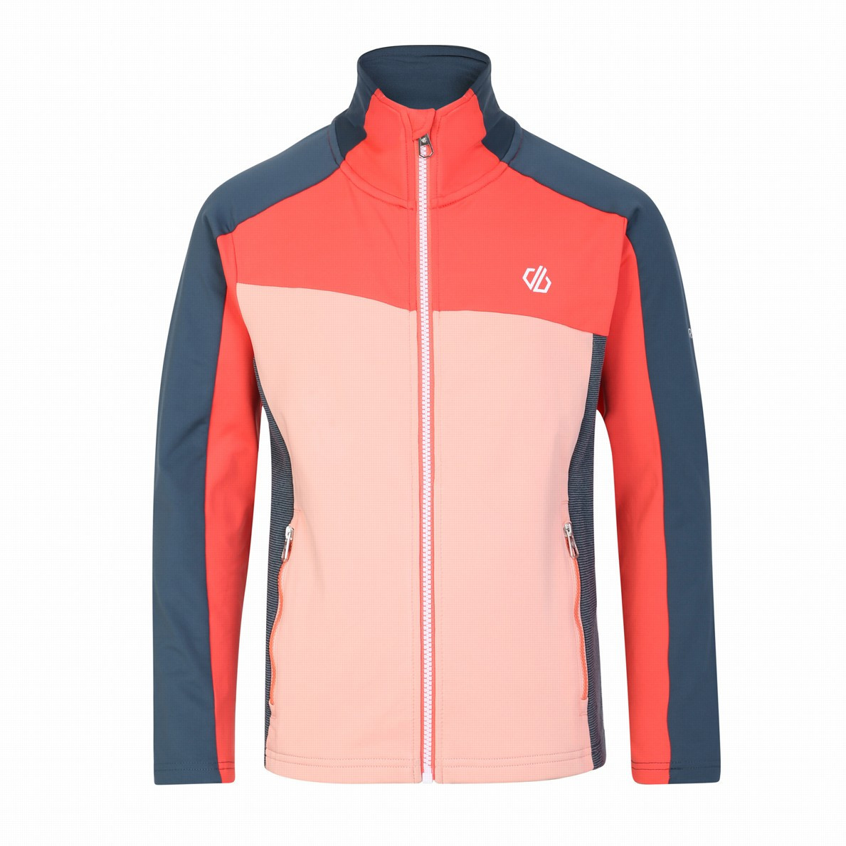 Dětská mikina Dare 2b Emergent Core Str Dětská velikost: 122-128 / Barva: růžová/modrá