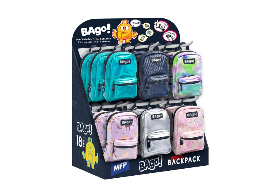 MFP 6660006 Minibatůžek BAgo! L - Display 18ks