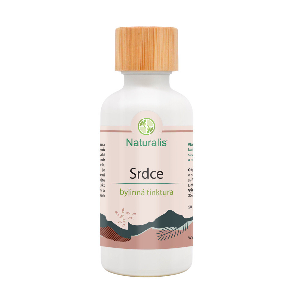 Naturalis Srdce bylinná tinktura 50 ml