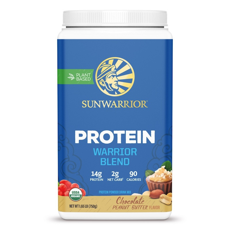 Protein Blend BIO čokoláda s arašídovým máslem, prášek Sunwarrior