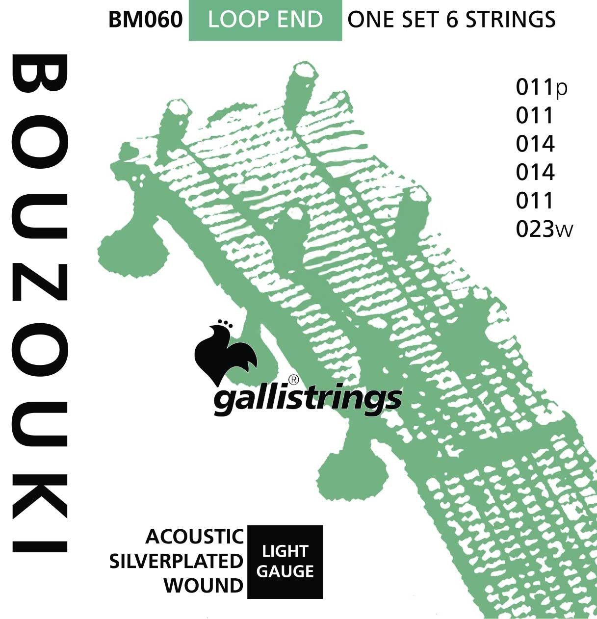 Galli BM60 6-String Silverplated