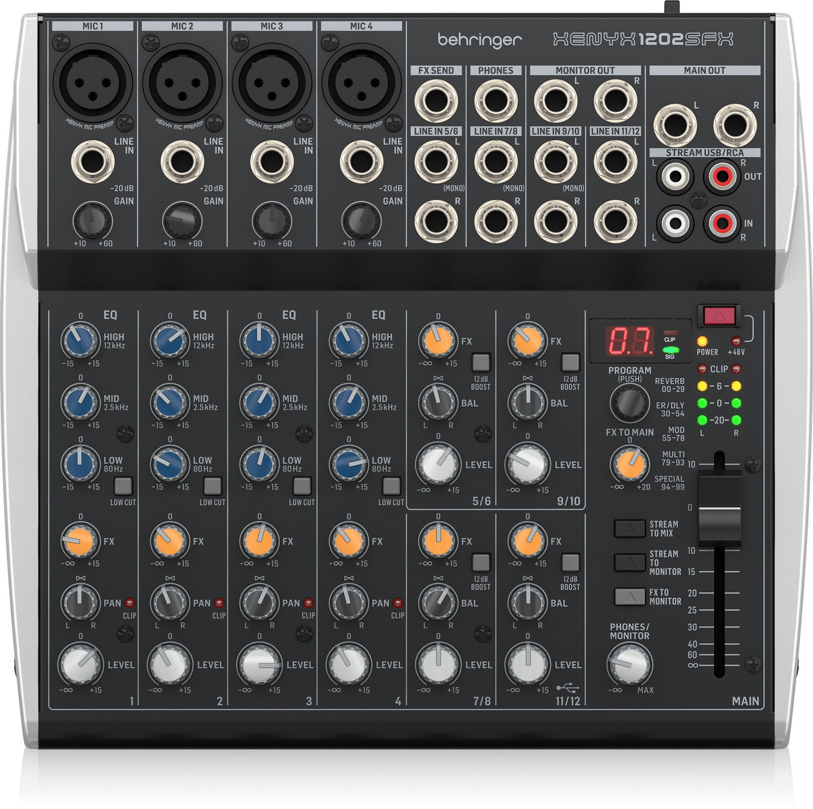 Behringer XENYX 1202SFX (rozbalené)