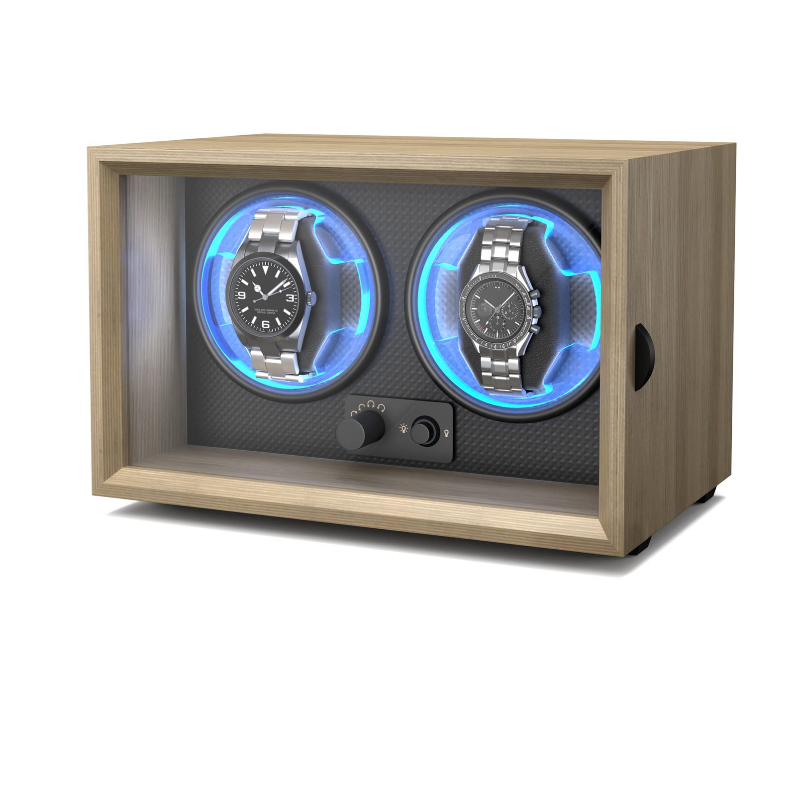 Klarstein Natahovač hodinek Brienz 2 | 4 režimy | tichý | dřevěný vzhled | pružný polštářek