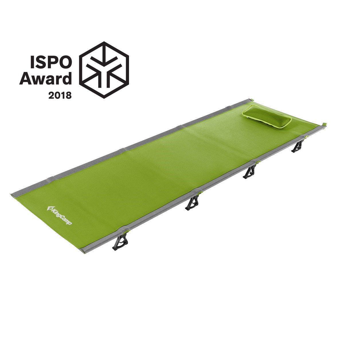 Kempingové skládací lehátko KING CAMP Ultralight Cot - zelené