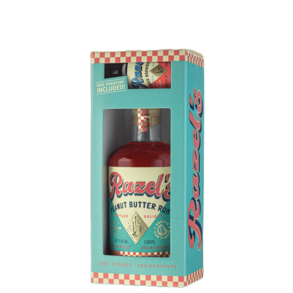 Razel’s Peanut Butter Rum Pack 0,55l 38,1% GB