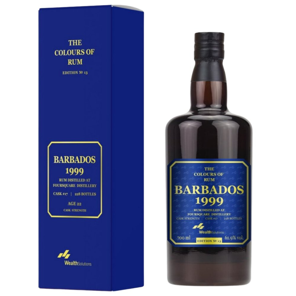 The Colours of Rum Edition No. 13 Barbados Foursquare 1999 0,7l 61,9% GB L.E.