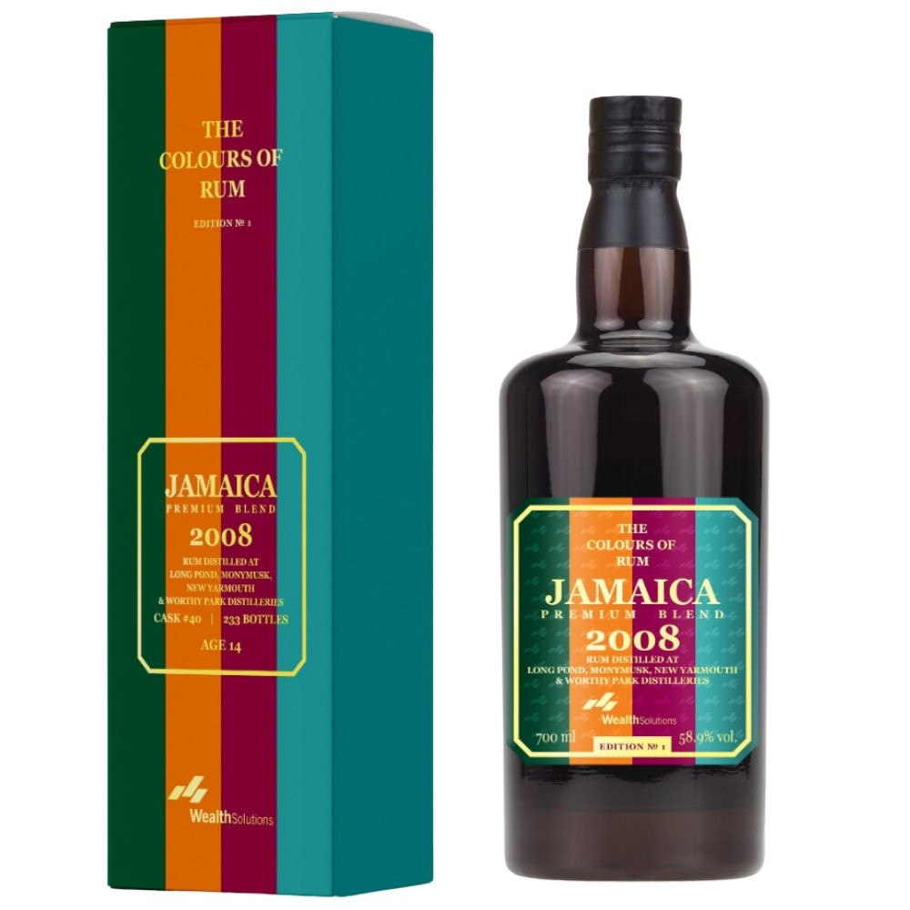 The Colours of Rum Edition No. 1 Jamaica 2008 0,7l 58,9% GB L.E.