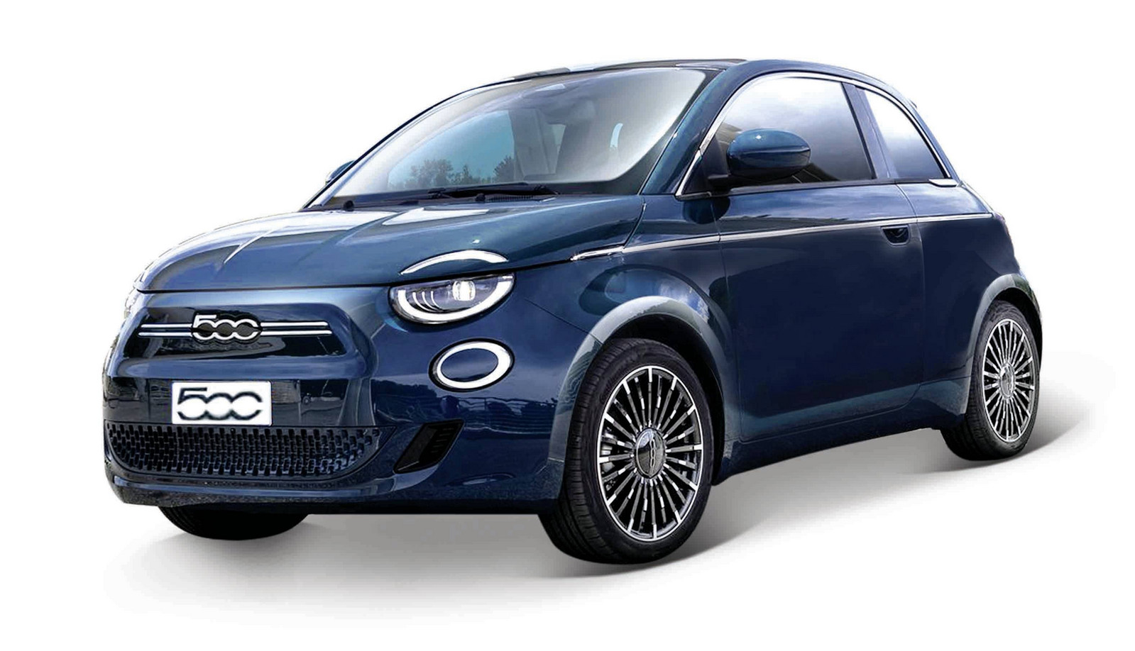 Bburago Fiat 500e 1:24 model auta