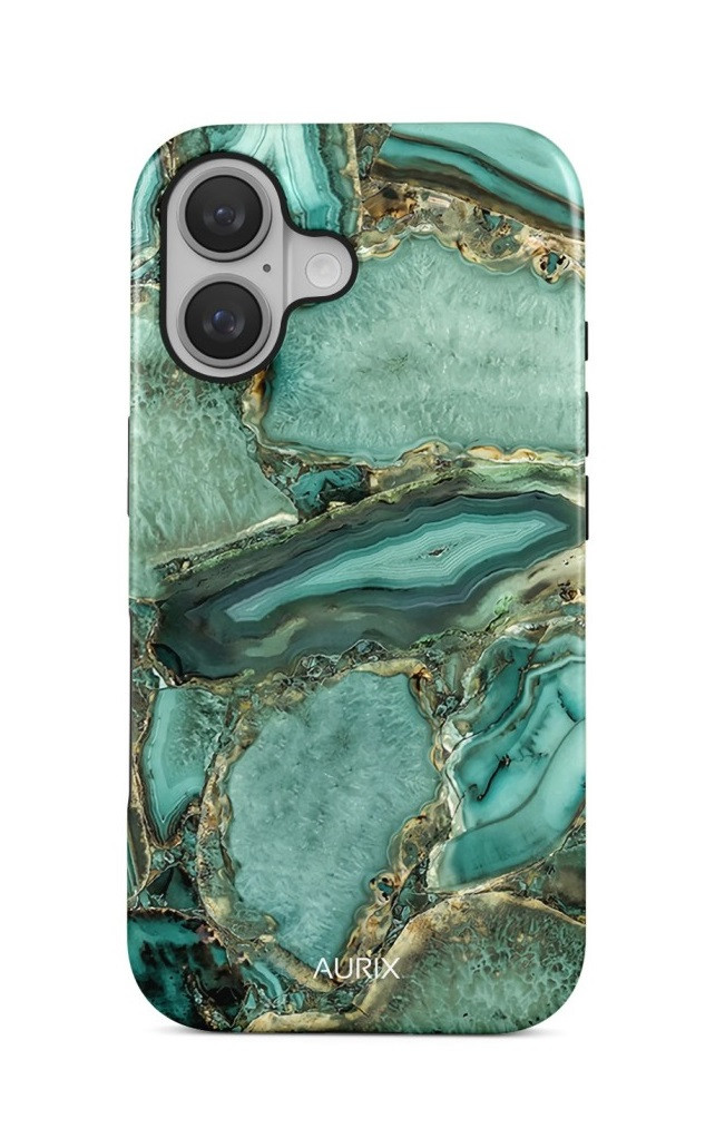 Kryt AURIX MagSafe iPhone 16 Emerald Glow 133539