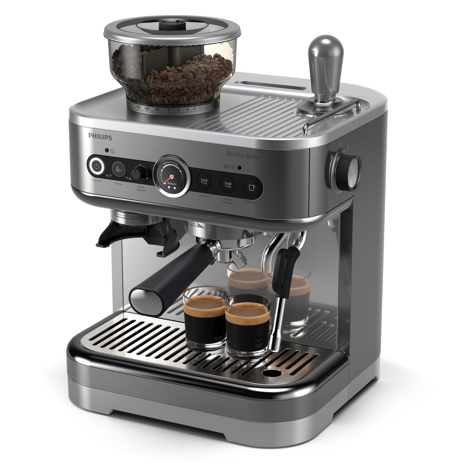Philips Barista Brew - Poloautomatický Kávovar - PSA3228/01