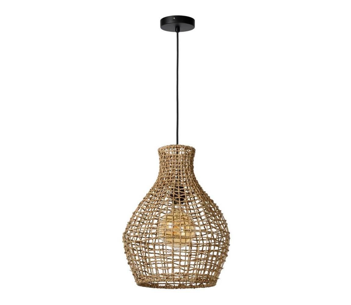 Lucide Lucide 03438/35/72 - Lustr na lanku ALBAN 1xE27/40W/230V béžová