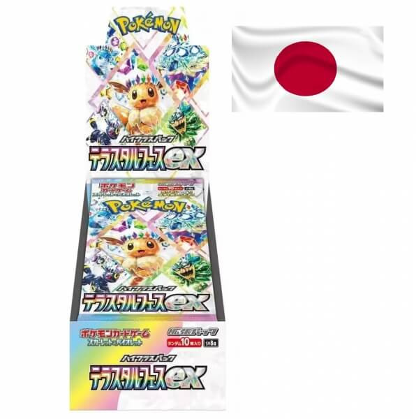 Pokémon Scarlet and Violet Terastal Festival ex Booster box - japonsky