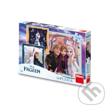 Puzzle 3x55 Frozen Radostný podzim