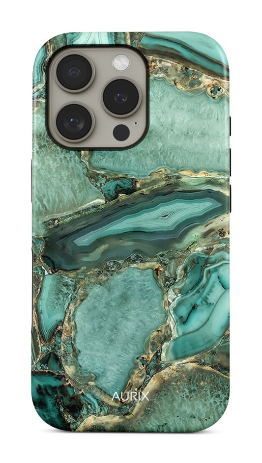 Kryt AURIX MagSafe iPhone 16 Pro Emerald Glow 133552
