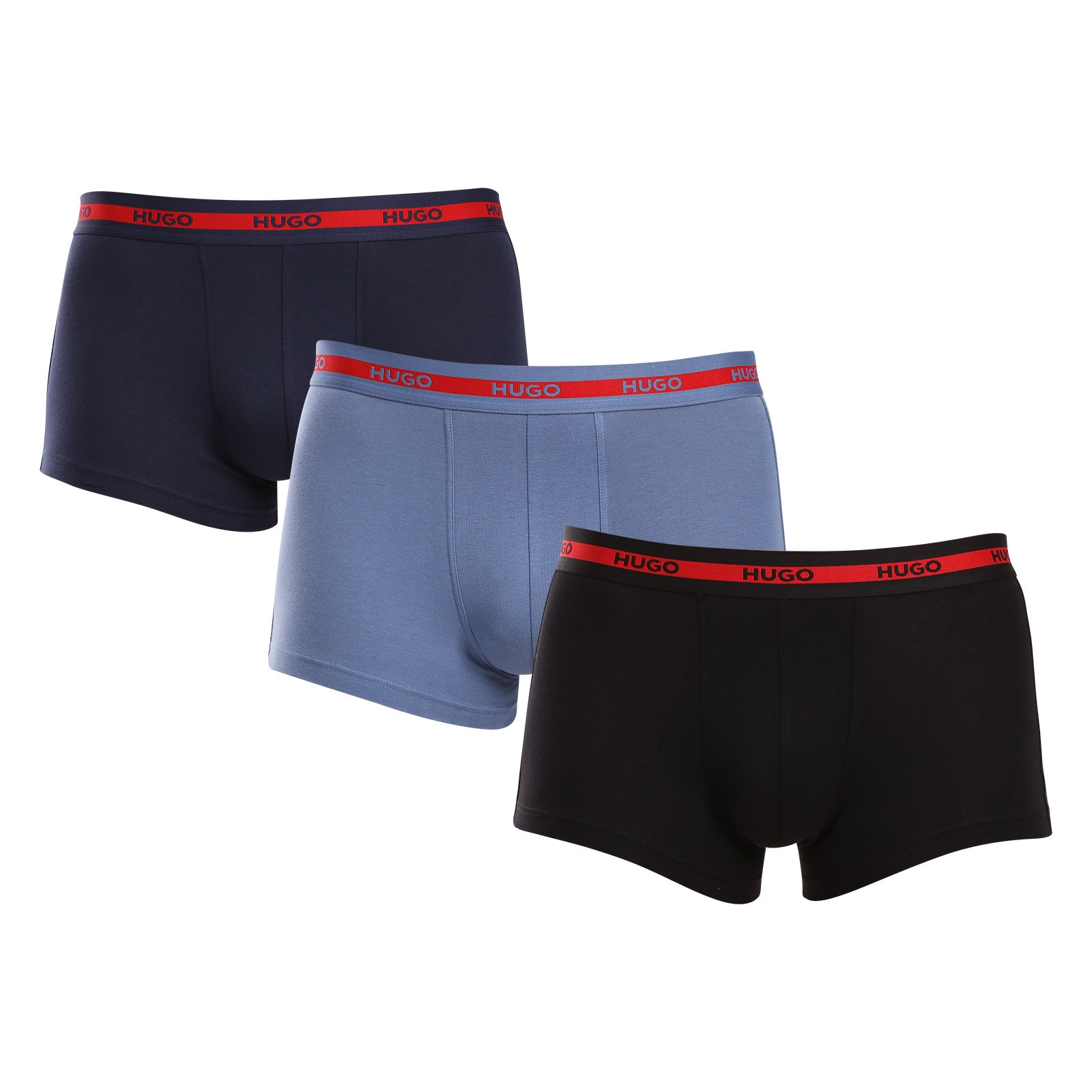 Poškozený obal - 3PACK pánské boxerky HUGO vícebarevné (50517883 970) L, trenky / trenýrky