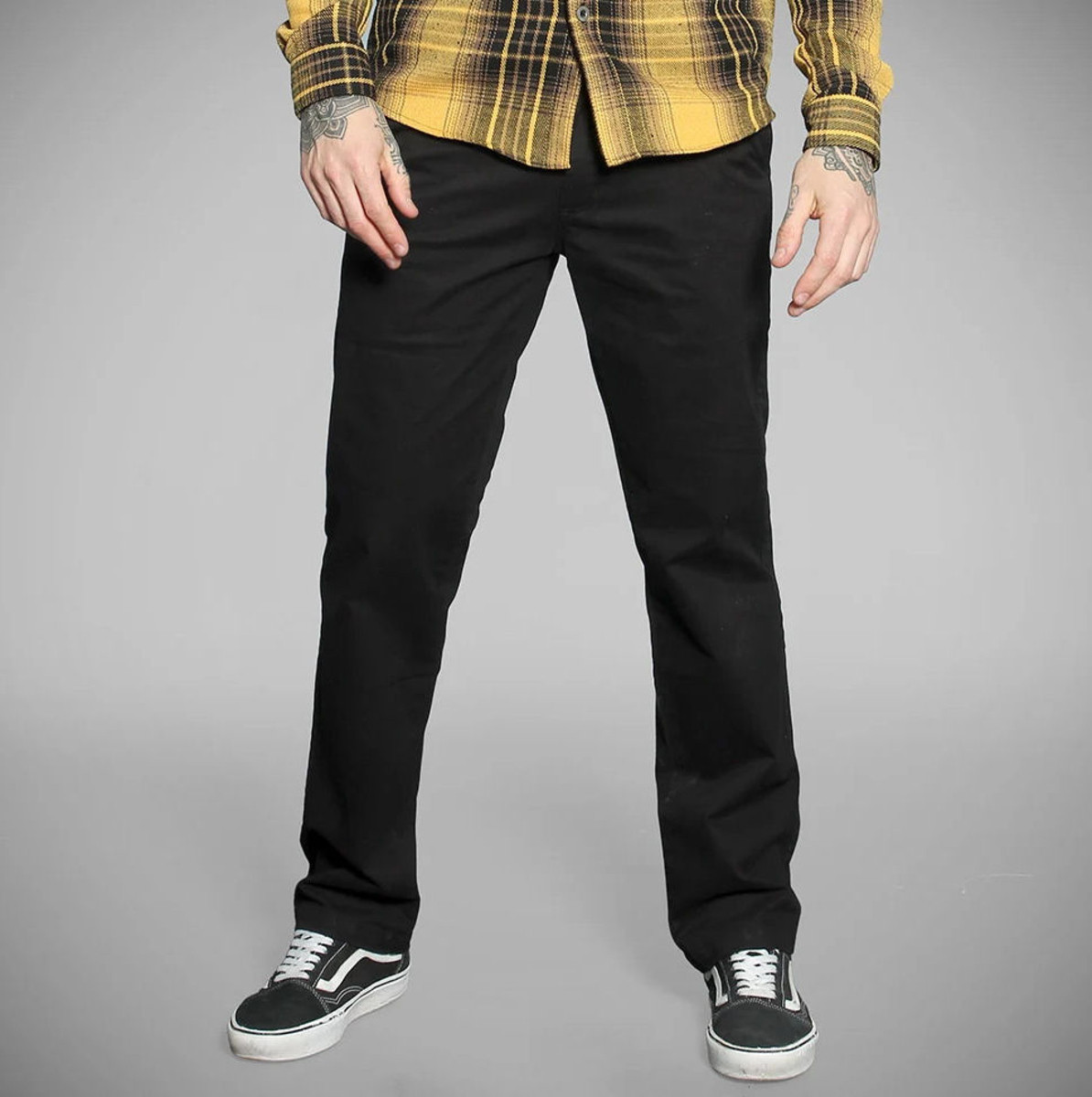 kalhoty pánské HYRAW - BLACK CROSS - Chino S
