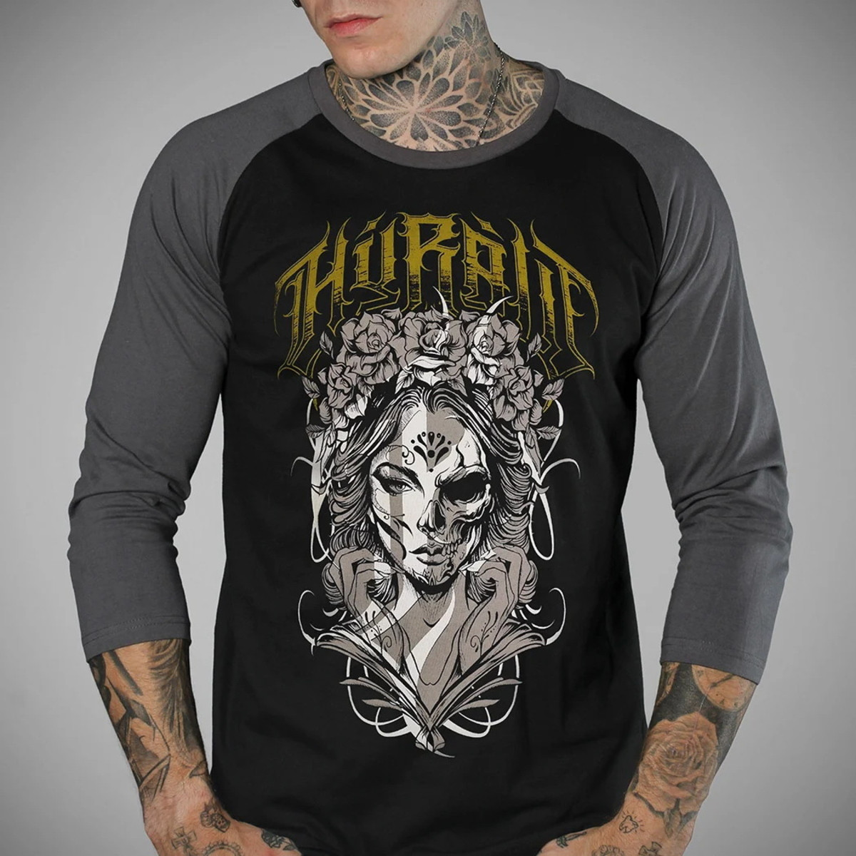 tričko hardcore pánské - 34 WILD WEST - HYRAW - W24-M11 M