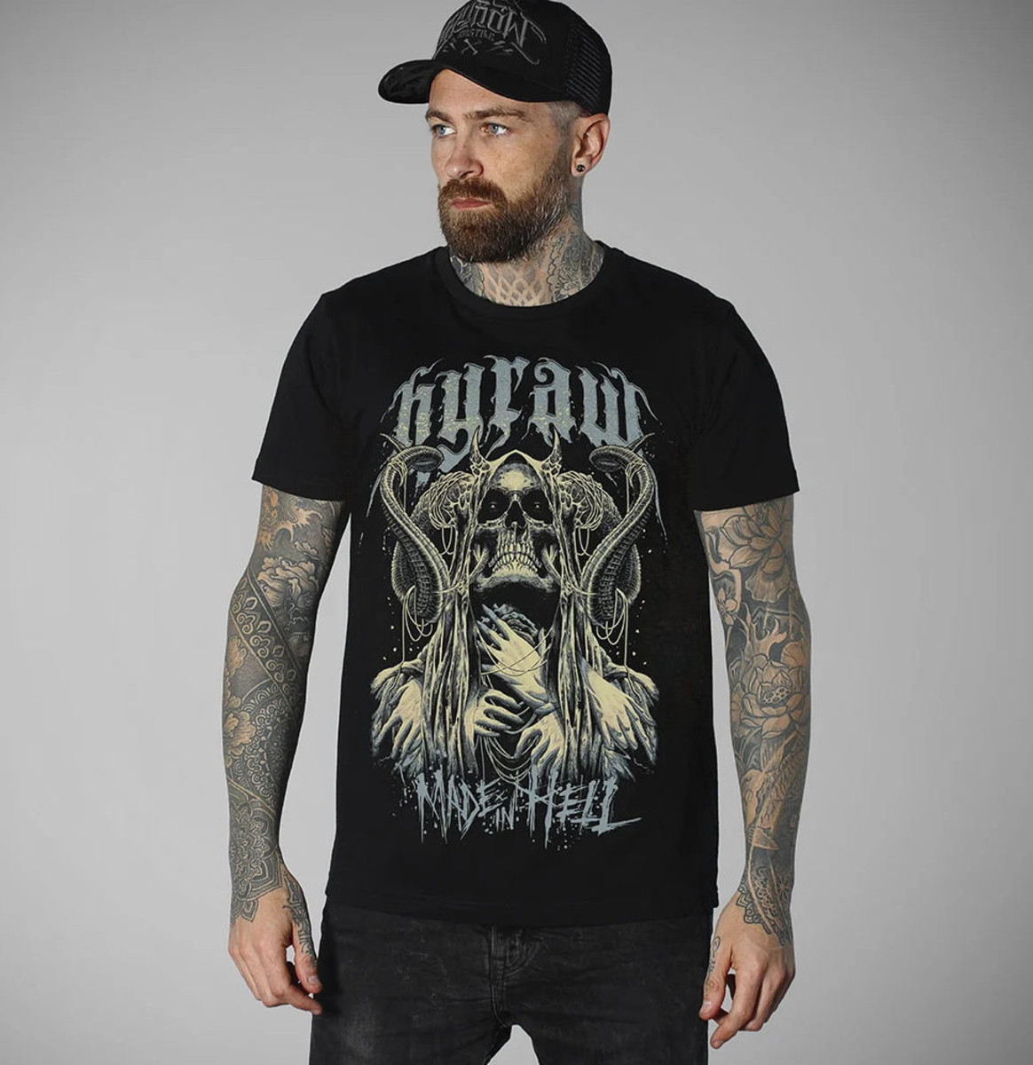 tričko hardcore pánské - DUSK - HYRAW - W24-M09 M