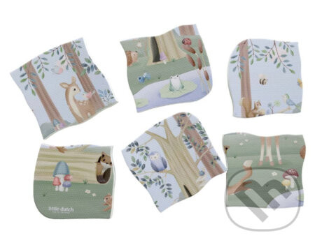Puzzle do kúpeľa Forest Friends - Little Dutch