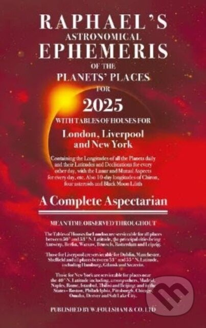 Raphael's Ephemeris 2025 - Edwin Raphael