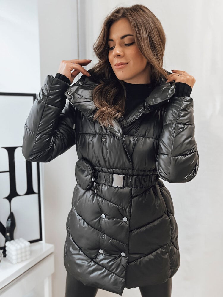 Dámský zimní kabát BLOOM Barva černá DSTREET