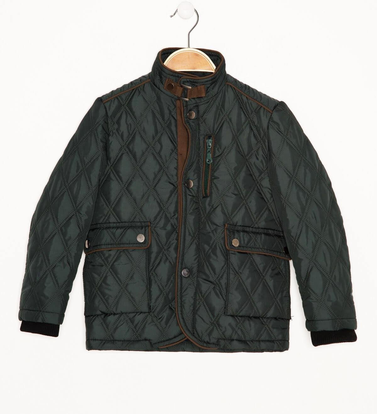 M3002 DEWBERRY BOYS' COAT-KHAKI-1