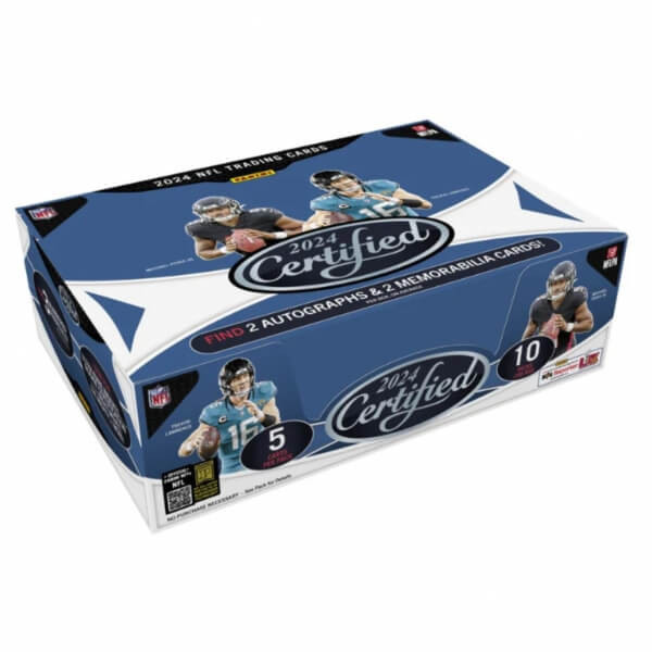 2024 NFL karty Panini Certified Hobby Box