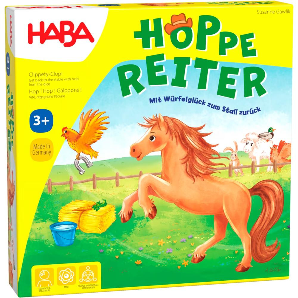 Haba Poškozené - Společenská hra Hop! Hop! Koník