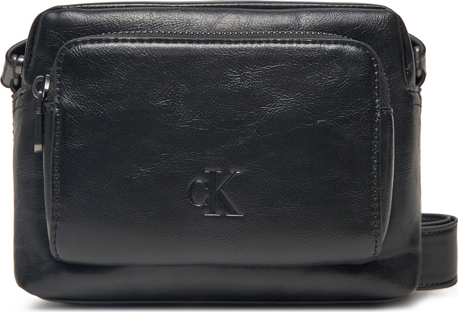 Brašna Calvin Klein Jeans Tumbled Camera Bag Pu K50K512988 Černá