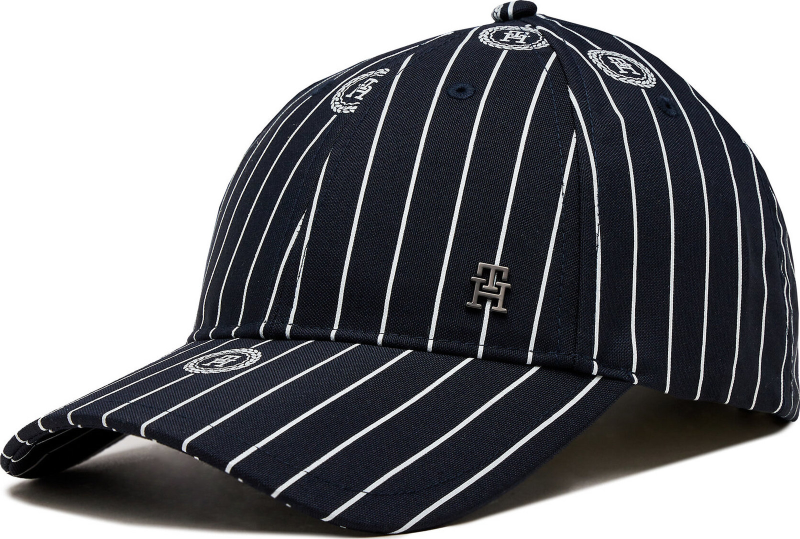 Kšiltovka Tommy Hilfiger Monogram Varsity Aop Cap AM0AM12247 Modrá