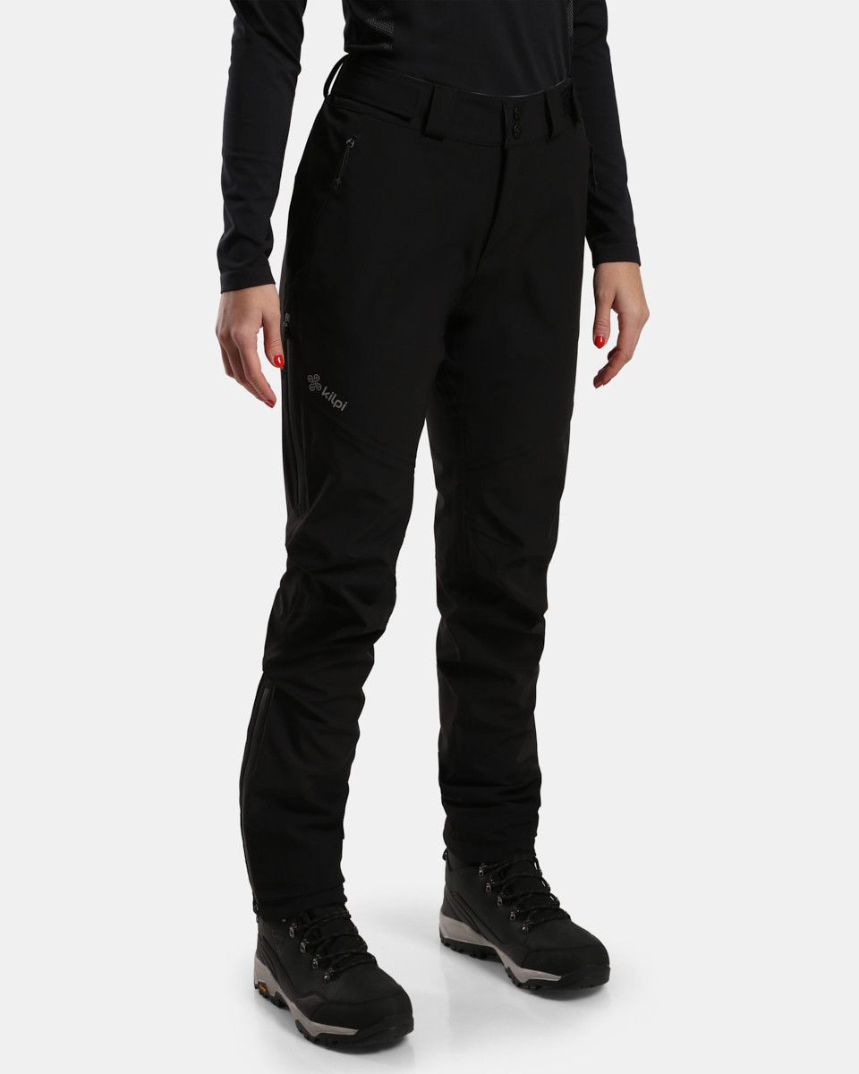 Dámské nepromokavé outdoorové kalhoty kilpi mestalo-w černá 36