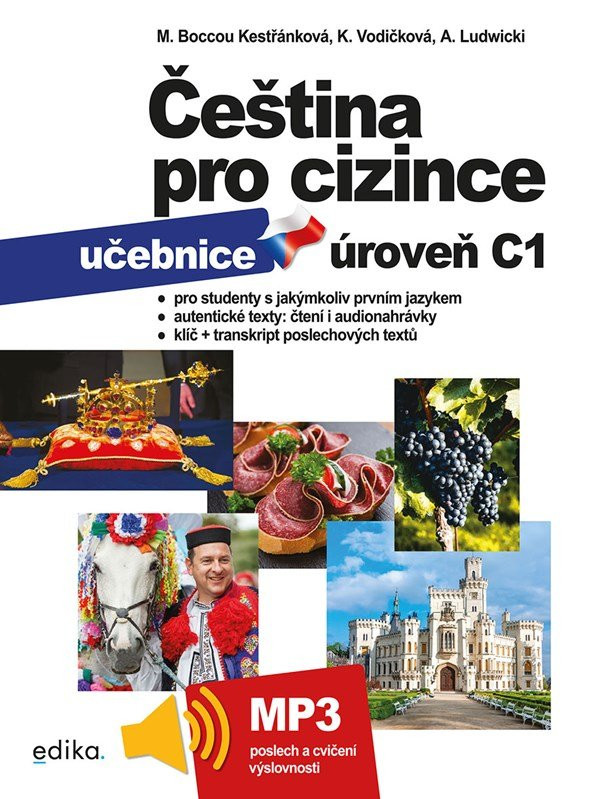 Čeština pro cizince C1 - učebnice - Marie Boccou Kestřánková