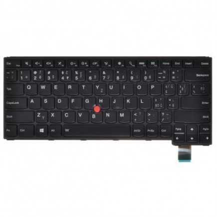 Kompatibilní SN20F98451 klávesnice na notebook CZ/SK černá, podsvícená, s rámečkem