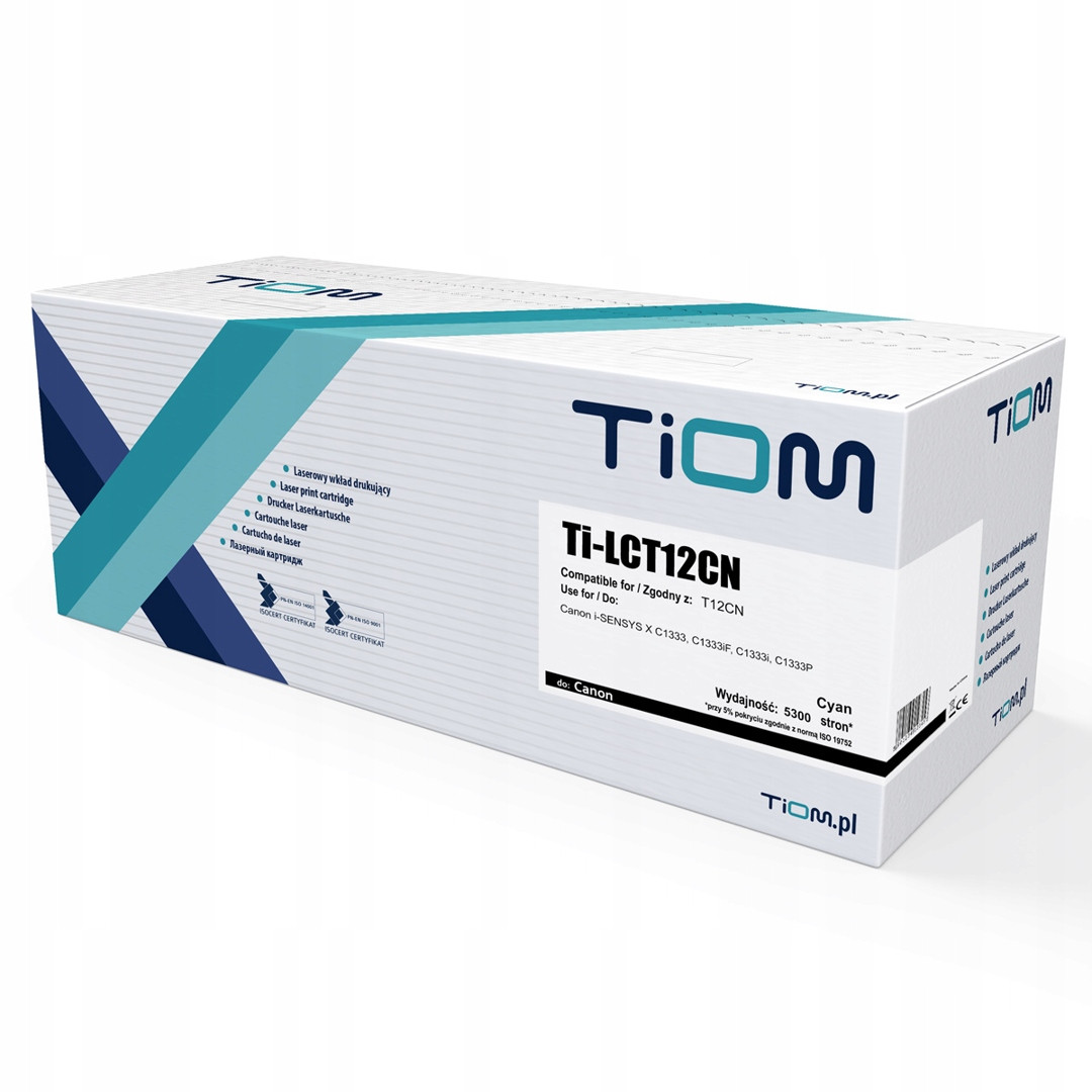 Toner Tiom pro Canon T12CN 5097C006 5300 str. cyan