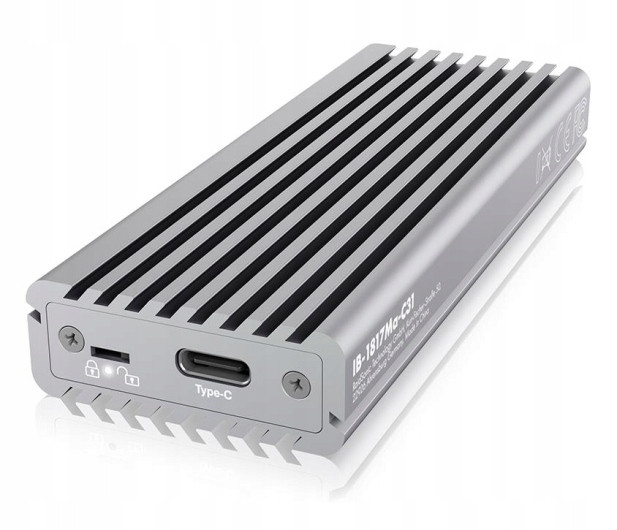 Icy Box Pouzdro pro M.2 NVMe disk (usb-c, M-Key)