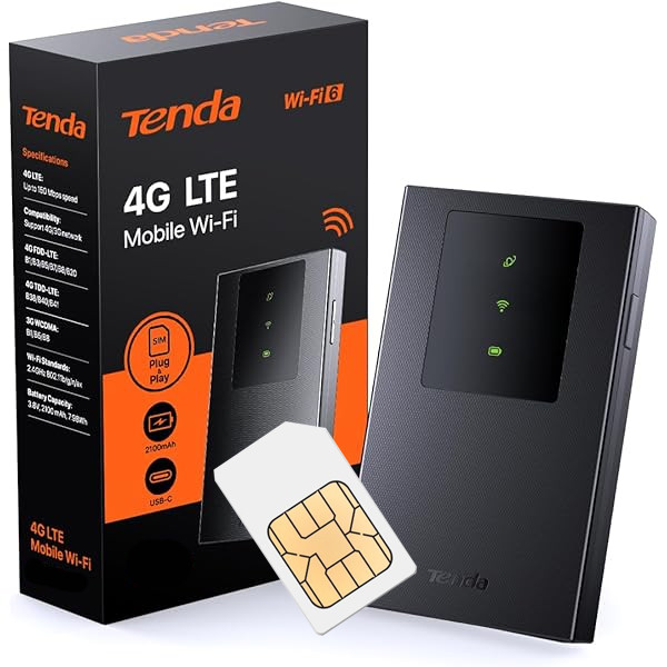 Přístupový bod, směrovač Tenda 4G180 v4 802.11ax (Wi-Fi 6)