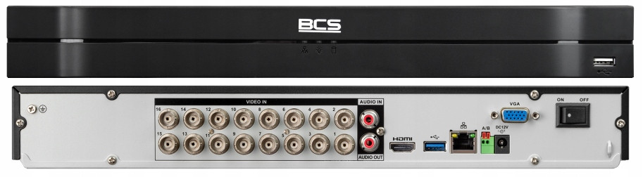 BCS-L-XVR1602-V Ip Rekordér Analog 16 Kanálový 5Mpx 16TB Aplikace Ai