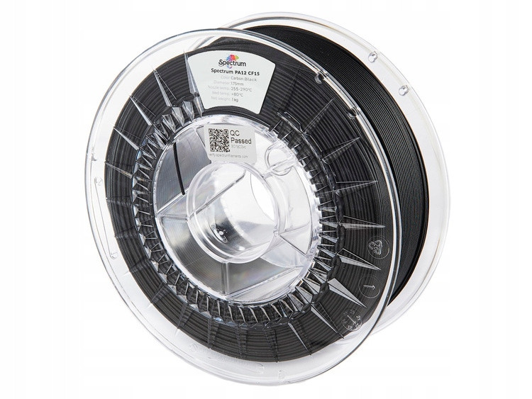 Spectrum vlákna PA12 CF15 1,75mm Sazze 1kg
