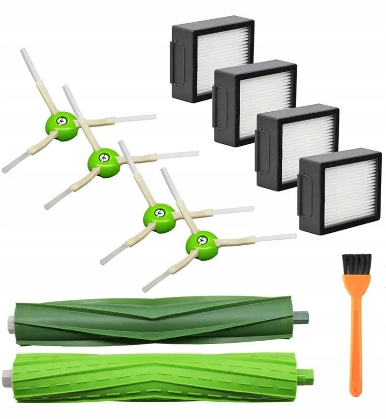 Sada pro iRobot Roomba E5 E6 E7 I7 fi3+ i4+ i6+ i8+ e6 j7+ kartáčové filtry