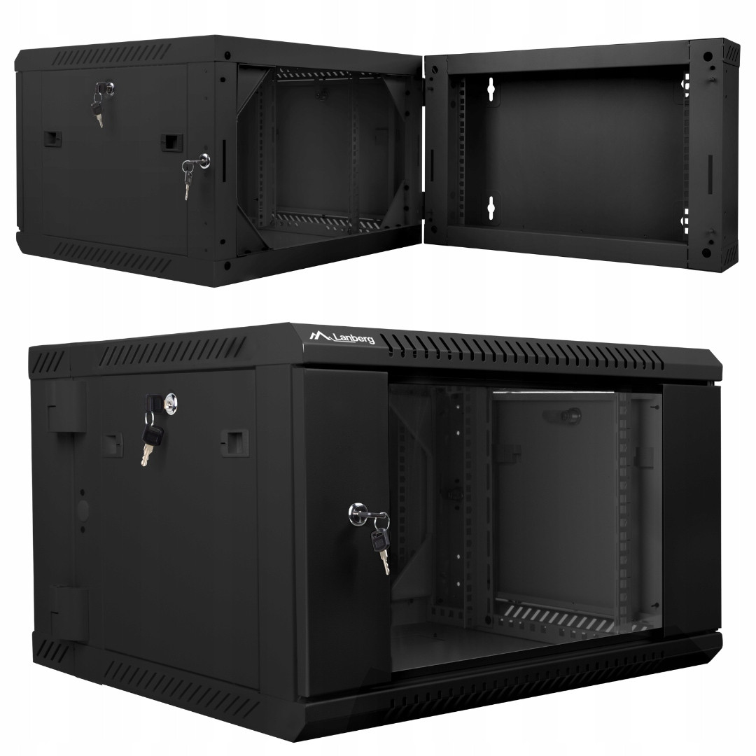 Skříň Instalační Rack Závěsná Dvousekční 19