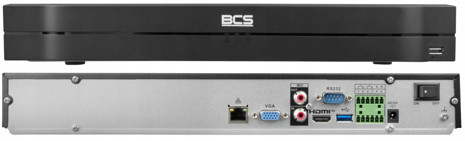 BCS-L-NVR3202-A-4K Ip Rekordér 32 Kanálový Dvoudiskový 16TB 32Mpx Artr Ai