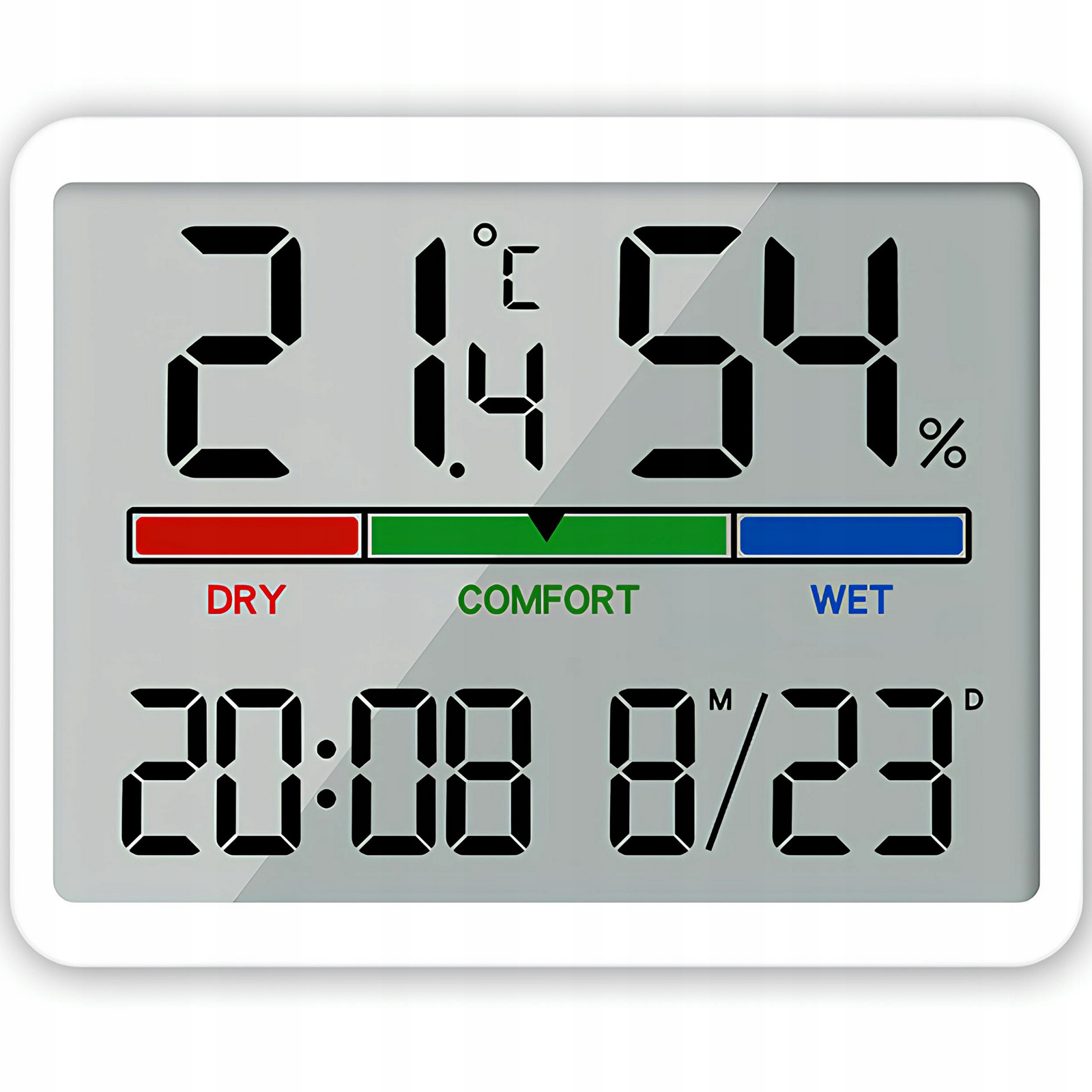 Meteorologická stanice Pokojový teploměr LCD Hodiny Meteostanice vnitřní